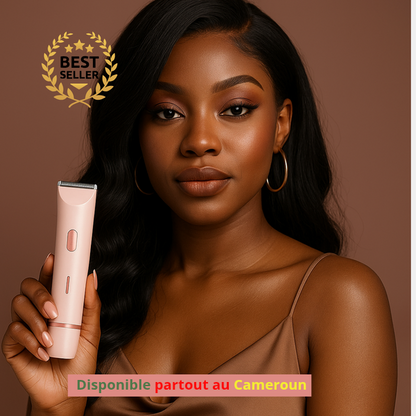 Evaskin™- le rasoir corporel électrique 2 en 1 Ultime- L’outil indispensable qu'utilise les Miss pour une peau éclatante.